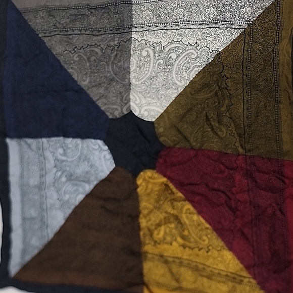 5 pcs Sheer silk Scarf ELLE Paris, Gap and Japanese silk square silk scarves - Picture 14 of 16